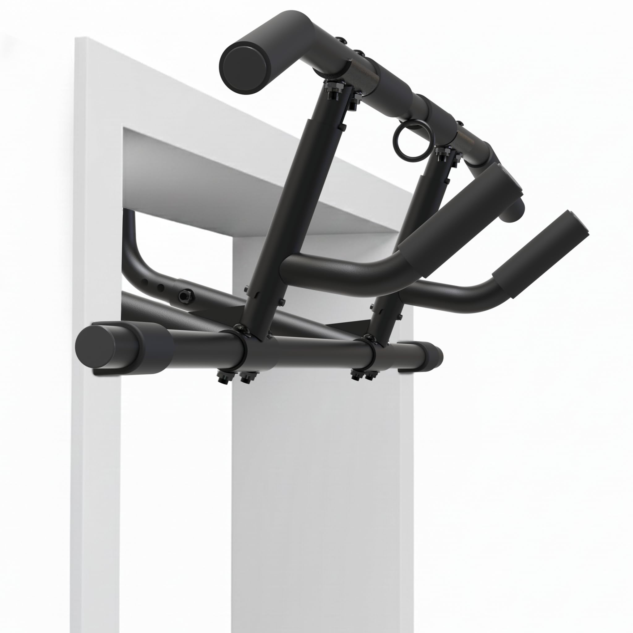 NEOLYMP Klimmzugstange zum Einhängen - robust bis 150 kg, passt in jeden Türrahmen in Europa - verstellbare Tiefe 13–43 